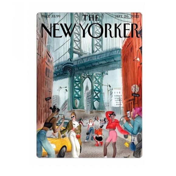 New Yorker Magazine Caleb Craine Print - Picture 2 of 3